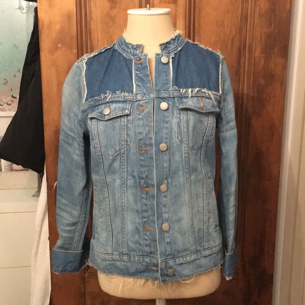 Madewell Distressed denim jacket